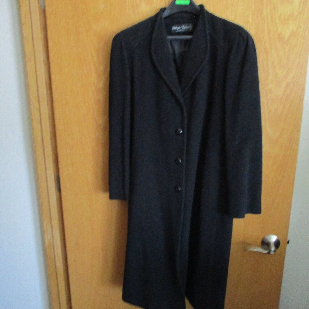 Women's Wellington Fashions Wool Coat-Small